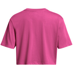 UNDER ARMOUR Campus Retro Crop-Shirt Damen 686 - astro pink/black S