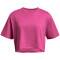 UNDER ARMOUR Campus Retro Crop-Shirt Damen 686 - astro pink/black S