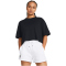 UNDER ARMOUR Campus Retro Crop-Shirt Damen 001 - black/white XS