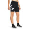 UNDER ARMOUR Campus 7" Shorts Damen 001 - black/white XL