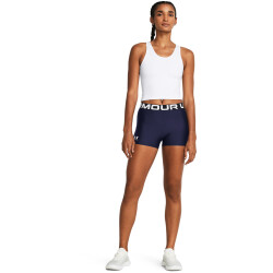 UNDER ARMOUR HeatGear Authentics Shorty Damen 410 - midnight navy/white XS