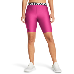 UNDER ARMOUR HeatGear 8" Baselayer Shorts Damen 686 - astro pink/black XS