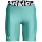 UNDER ARMOUR HeatGear 8" Baselayer Shorts Damen 482 - radial turquoise/white XS