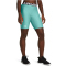 UNDER ARMOUR HeatGear 8" Baselayer Shorts Damen 482 - radial turquoise/white XS