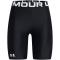 UNDER ARMOUR HeatGear 8" Baselayer Shorts Damen 001 - black/white XS