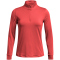 UNDER ARMOUR Playoff 1/4-Zip Trainingsshirt Damen 814 - red solstice/midnight navy/midnight navy M