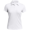 UNDER ARMOUR Playoff Poloshirt Damen 100 - white/halo gray/halo gray XS