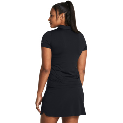 UNDER ARMOUR Playoff Poloshirt Damen 001 - black/black/halo gray XS