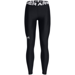 UNDER ARMOUR HeatGear Leggings Damen 001 - black/white XS