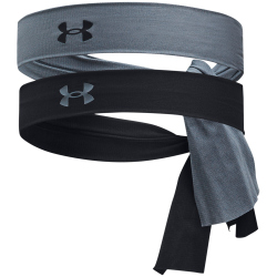 2er Pack UNDER ARMOUR Mesh Stirnband Damen 001 -...