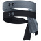 2er Pack UNDER ARMOUR Mesh Stirnband Damen 001 - gravel/black/black