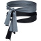 2er Pack UNDER ARMOUR Mesh Stirnband Damen 001 - gravel/black/black