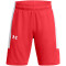 UNDER ARMOUR Zone Shorts Jungen 600 - red/white L (149-160 cm)