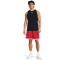 UNDER ARMOUR Zone Basketball Shorts Herren 600 - red/white S