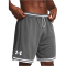 UNDER ARMOUR Zone Basketball Shorts Herren 025 - castlerock/white S