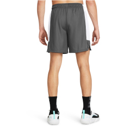 UNDER ARMOUR Zone Basketball Shorts Herren 025 - castlerock/white S