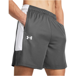 UNDER ARMOUR Zone Basketball Shorts Herren 025 - castlerock/white S