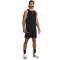 UNDER ARMOUR Zone Basketball Shorts Herren 001 - black/white/white S