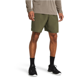 UNDER ARMOUR Woven Shorts Herren 390 - marine od green/black L