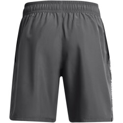 UNDER ARMOUR Woven Shorts Herren 025 - castlerock/white L