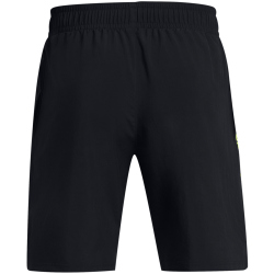 UNDER ARMOUR Woven Shorts Herren 002 - black/high vis yellow L