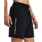 UNDER ARMOUR Woven Shorts Herren 002 - black/high vis yellow L
