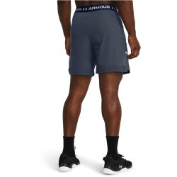 UNDER ARMOUR Vanish 6" Shorts Herren 044 - downpour gray/celeste/celeste M