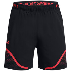 UNDER ARMOUR Vanish 6" Shorts Herren 001 - black/red...