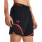 UNDER ARMOUR Vanish 6" Shorts Herren 001 - black/red solstice/red solstice XXL