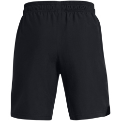 UNDER ARMOUR Woven Shorts Jungen 001 - black/white L (149-160 cm)