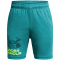 UNDER ARMOUR Tech Logo Shorts Jungen 464 - circuit teal/hydro teal M (137-149 cm)