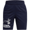 UNDER ARMOUR Tech Logo Shorts Jungen 410 - midnight navy/mod gray M (137-149 cm)