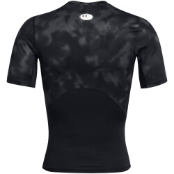 UNDER ARMOUR HeatGear Printed Funktionsshirt Herren 001 - black/white XS