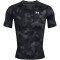 UNDER ARMOUR HeatGear Printed Funktionsshirt Herren 001 - black/white XS