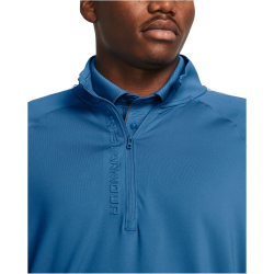 UNDER ARMOUR Storm 1/2-Zip Midlayer Herren 406 - photon blue/midnight navy/white S