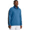 UNDER ARMOUR Storm 1/2-Zip Midlayer Herren 406 - photon blue/midnight navy/white XL