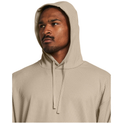 UNDER ARMOUR Rival Waffle Hoodie Herren 203 - timberwolf taupe/white M