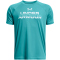 UNDER ARMOUR Tech Trainingsshirt Jungen 464 - circuit teal/white M (137-149 cm)
