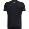 UNDER ARMOUR Tech Trainingsshirt Jungen 001 - black/high vis yellow XS (122-127 cm)