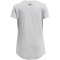 UNDER ARMOUR Colorblock Trainingsshirt M&auml;dchen 011 - mod gray medium heather/black M (137-149 cm)
