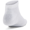 3er Pack UNDER ARMOUR Essential Sneakersocken 100 - white/white/pink elixir L (42-47.5)