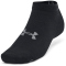 3er Pack UNDER ARMOUR Essential Sneakersocken 001 - black/black/castlerock S (31.5-36.5)