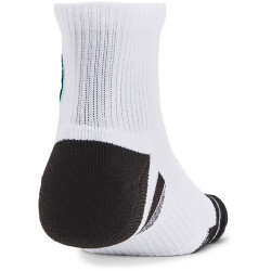 3er Pack UNDER ARMOUR Performance knöchelhohe Tech Socken 100 - white/white/black S (34-38)