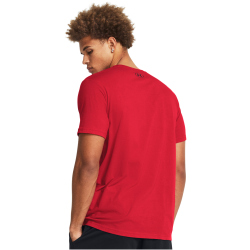 UNDER ARMOUR Foundation Sportshirt Herren 600 - red/black L