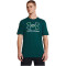 UNDER ARMOUR Foundation Sportshirt Herren 449 - hydro teal/white XXL