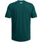 UNDER ARMOUR Foundation Sportshirt Herren 449 - hydro teal/white XXL