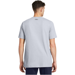 UNDER ARMOUR Foundation Sportshirt Herren 011 - mod gray medium heather/black M