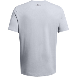 UNDER ARMOUR Foundation Sportshirt Herren 011 - mod gray medium heather/black M