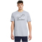 UNDER ARMOUR Foundation Sportshirt Herren 011 - mod gray medium heather/black 3XL