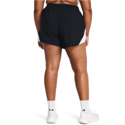 UNDER ARMOUR Fly-By Shorts Damen 002 - black/white/reflective 2X